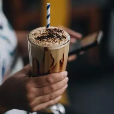 Icecream ice coffe