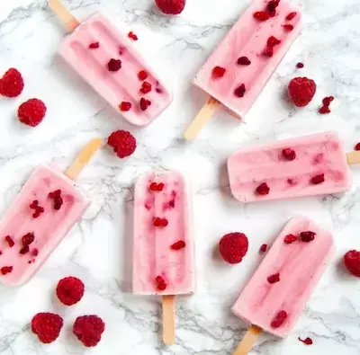 Icecream pink ices